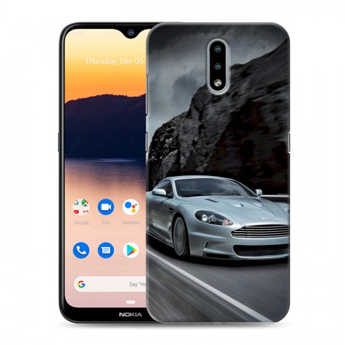 Дизайнерский пластиковый чехол для Nokia 2.3 Aston Martin