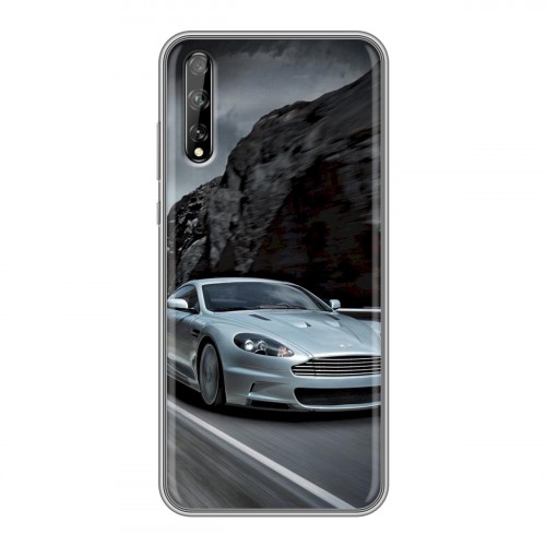 Дизайнерский силиконовый чехол для Huawei Y8p Aston Martin