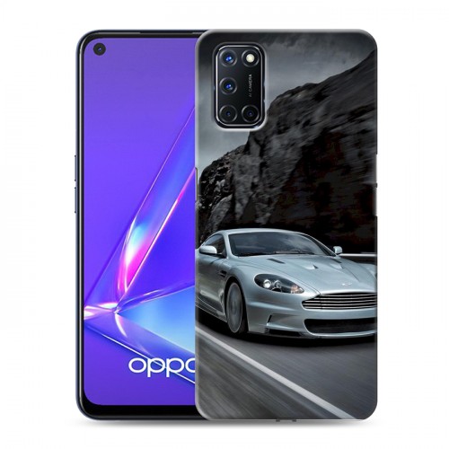 Дизайнерский пластиковый чехол для OPPO A52 Aston Martin