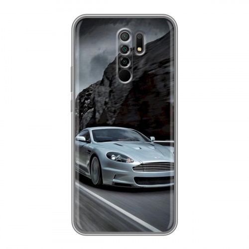 Дизайнерский силиконовый чехол для Xiaomi RedMi 9 Aston Martin