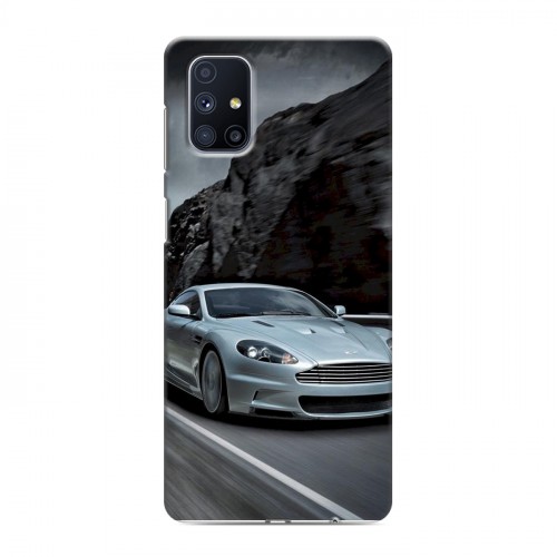 Дизайнерский пластиковый чехол для Samsung Galaxy M51 Aston Martin