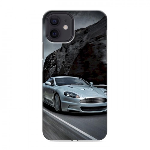 Дизайнерский силиконовый чехол для Iphone 12 Aston Martin