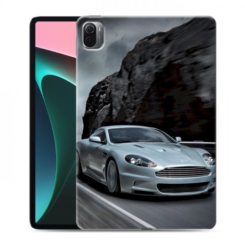 Дизайнерский силиконовый с усиленными углами чехол для Xiaomi Pad 5 Aston Martin