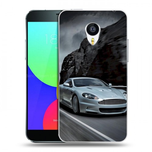 Дизайнерский пластиковый чехол для Meizu MX4 Aston Martin