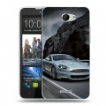 Дизайнерский пластиковый чехол для HTC Desire 516 Aston Martin