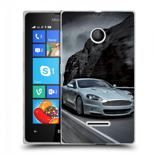 Дизайнерский пластиковый чехол для Microsoft Lumia 435 Aston Martin