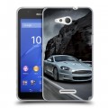 Дизайнерский пластиковый чехол для Sony Xperia E4g Aston Martin