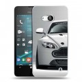 Дизайнерский пластиковый чехол для Microsoft Lumia 550 Aston Martin