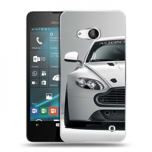 Дизайнерский пластиковый чехол для Microsoft Lumia 550 Aston Martin