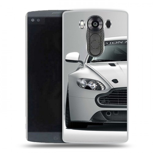 Дизайнерский пластиковый чехол для LG V10 Aston Martin