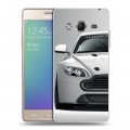 Дизайнерский пластиковый чехол для Samsung Z3 Aston Martin