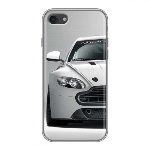 Дизайнерский силиконовый чехол для Iphone 7 Aston Martin