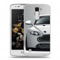 Дизайнерский пластиковый чехол для LG K8 Aston Martin