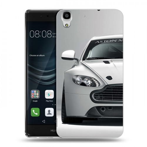 Дизайнерский пластиковый чехол для Huawei Y6II Aston Martin