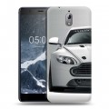 Дизайнерский силиконовый чехол для Nokia 3.1 Aston Martin