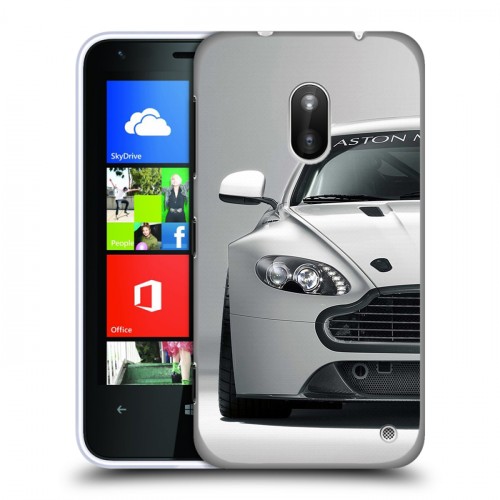 Дизайнерский пластиковый чехол для Nokia Lumia 620 Aston Martin