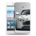 Дизайнерский пластиковый чехол для Huawei Ascend D2 Aston Martin