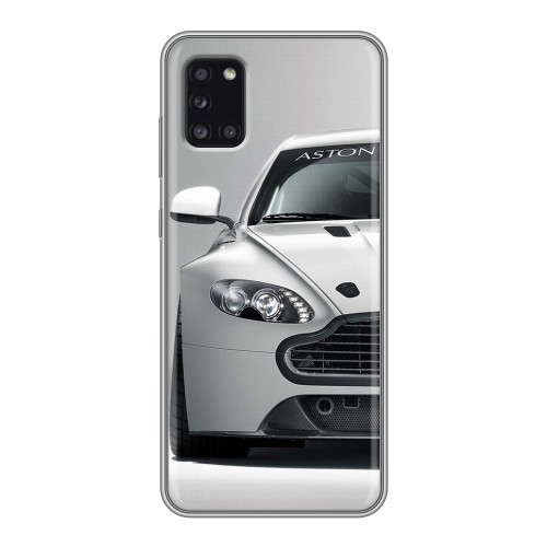 Дизайнерский силиконовый чехол для Samsung Galaxy A31 Aston Martin