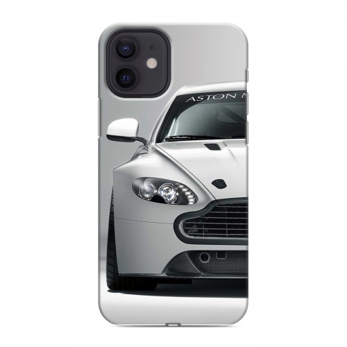 Дизайнерский силиконовый чехол для Iphone 12 Aston Martin