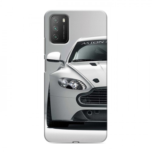 Дизайнерский пластиковый чехол для Xiaomi Poco M3 Aston Martin