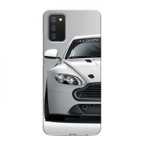 Дизайнерский пластиковый чехол для Samsung Galaxy A02s Aston Martin