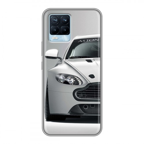 Дизайнерский силиконовый чехол для Realme 8 Aston Martin