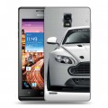 Дизайнерский пластиковый чехол для Huawei Ascend P1 Aston Martin