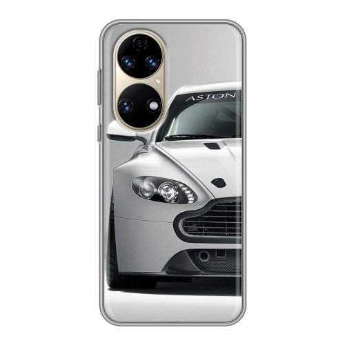 Дизайнерский силиконовый чехол для Huawei P50 Pro Aston Martin