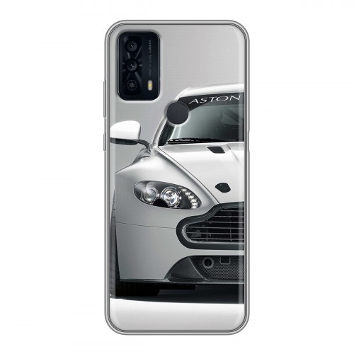 Дизайнерский силиконовый чехол для TCL 20B Aston Martin