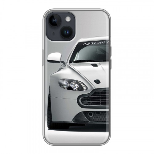 Дизайнерский пластиковый чехол для Iphone 14 Aston Martin