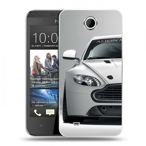 Дизайнерский силиконовый чехол для HTC Desire 300 Aston Martin