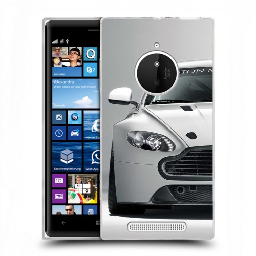 Дизайнерский пластиковый чехол для Nokia Lumia 830 Aston Martin