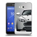 Дизайнерский пластиковый чехол для Sony Xperia E4g Aston Martin