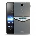 Дизайнерский пластиковый чехол для Sony Xperia TX Aston Martin