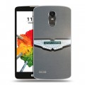 Дизайнерский пластиковый чехол для LG Stylus 3 Aston Martin