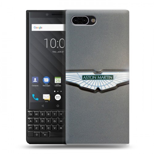 Дизайнерский пластиковый чехол для BlackBerry KEY2 Aston Martin