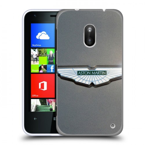 Дизайнерский пластиковый чехол для Nokia Lumia 620 Aston Martin