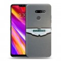 Дизайнерский пластиковый чехол для LG G8 ThinQ Aston Martin