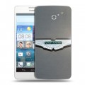 Дизайнерский пластиковый чехол для Huawei Ascend D2 Aston Martin