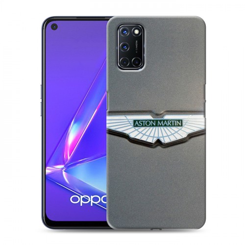 Дизайнерский пластиковый чехол для OPPO A52 Aston Martin