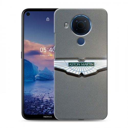 Дизайнерский силиконовый чехол для Nokia 5.4 Aston Martin