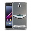 Дизайнерский силиконовый чехол для Sony Xperia E1 Aston Martin