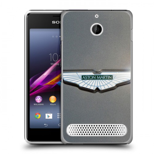 Дизайнерский силиконовый чехол для Sony Xperia E1 Aston Martin