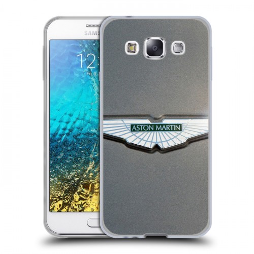 Дизайнерский пластиковый чехол для Samsung Galaxy E5 Aston Martin