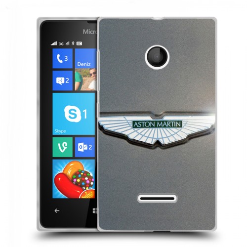 Дизайнерский пластиковый чехол для Microsoft Lumia 435 Aston Martin