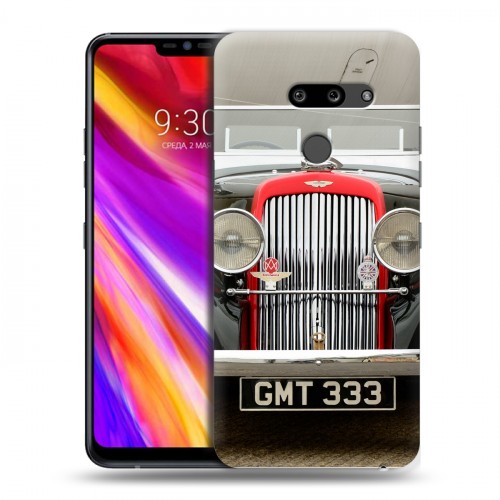 Дизайнерский пластиковый чехол для LG G8 ThinQ Aston Martin