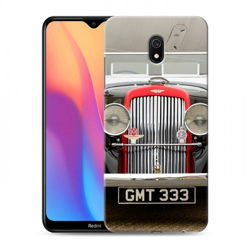 Дизайнерский силиконовый с усиленными углами чехол для Xiaomi RedMi 8A Aston Martin