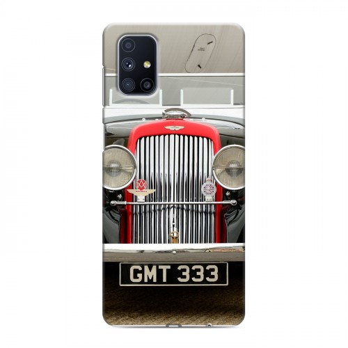 Дизайнерский пластиковый чехол для Samsung Galaxy M51 Aston Martin