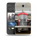 Дизайнерский пластиковый чехол для HTC Desire 300 Aston Martin