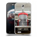 Дизайнерский пластиковый чехол для Lenovo A859 Ideaphone Aston Martin